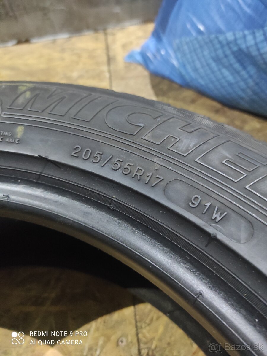 Letné pneumatiky Michelin 205/55R17 91W - 5
