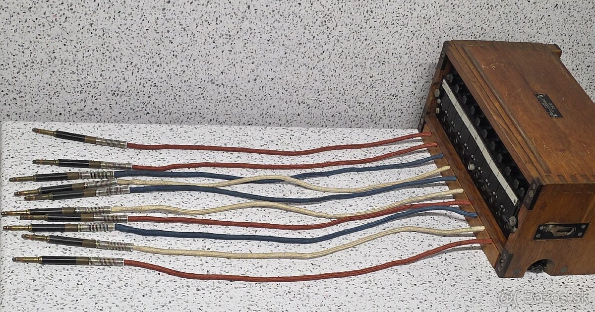 polní telefonní 》Klappenschrank 10 OB 52 + Amtszusatz OB 52 - 5