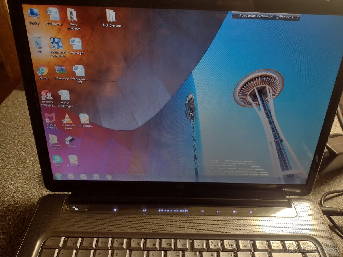 Predám notebook HP Pavilón dv5 - 5