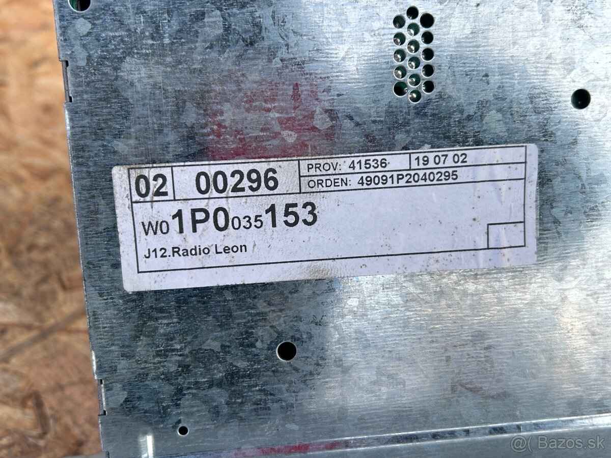 Seat Leon 1P Autorádio - 5