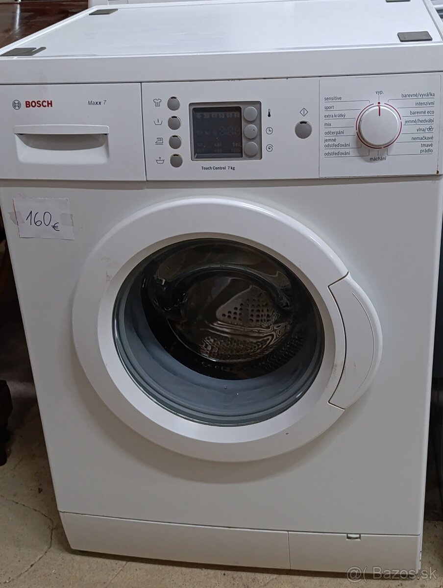 Z predu plnené práčky - 5