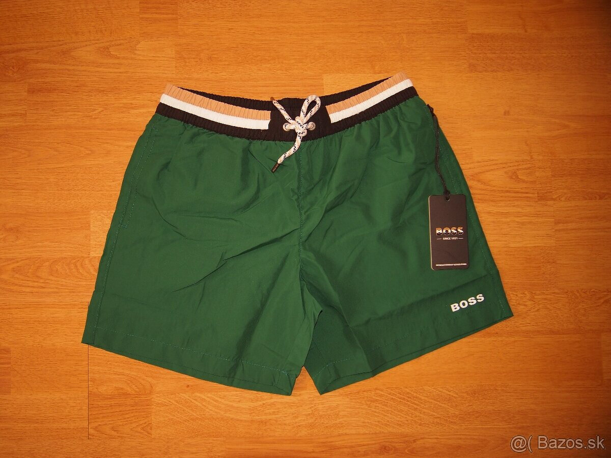 Hugo Boss pánske šortkové plavky - 5