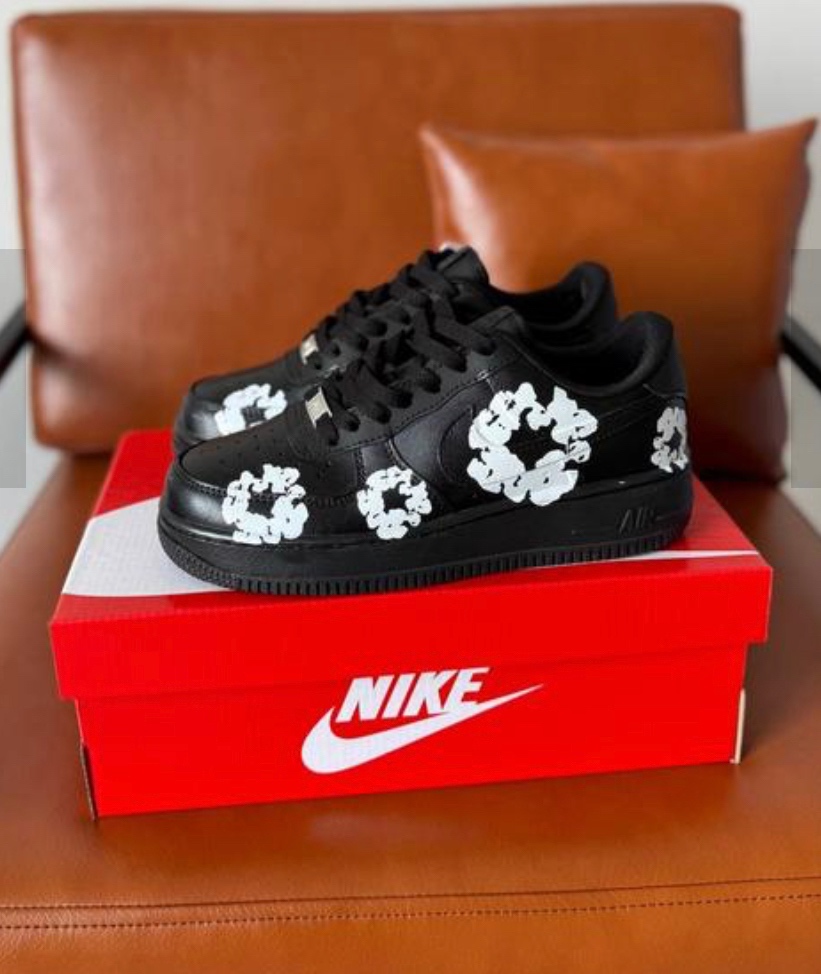 Nike Air Force 1 Low Denim Black - 5