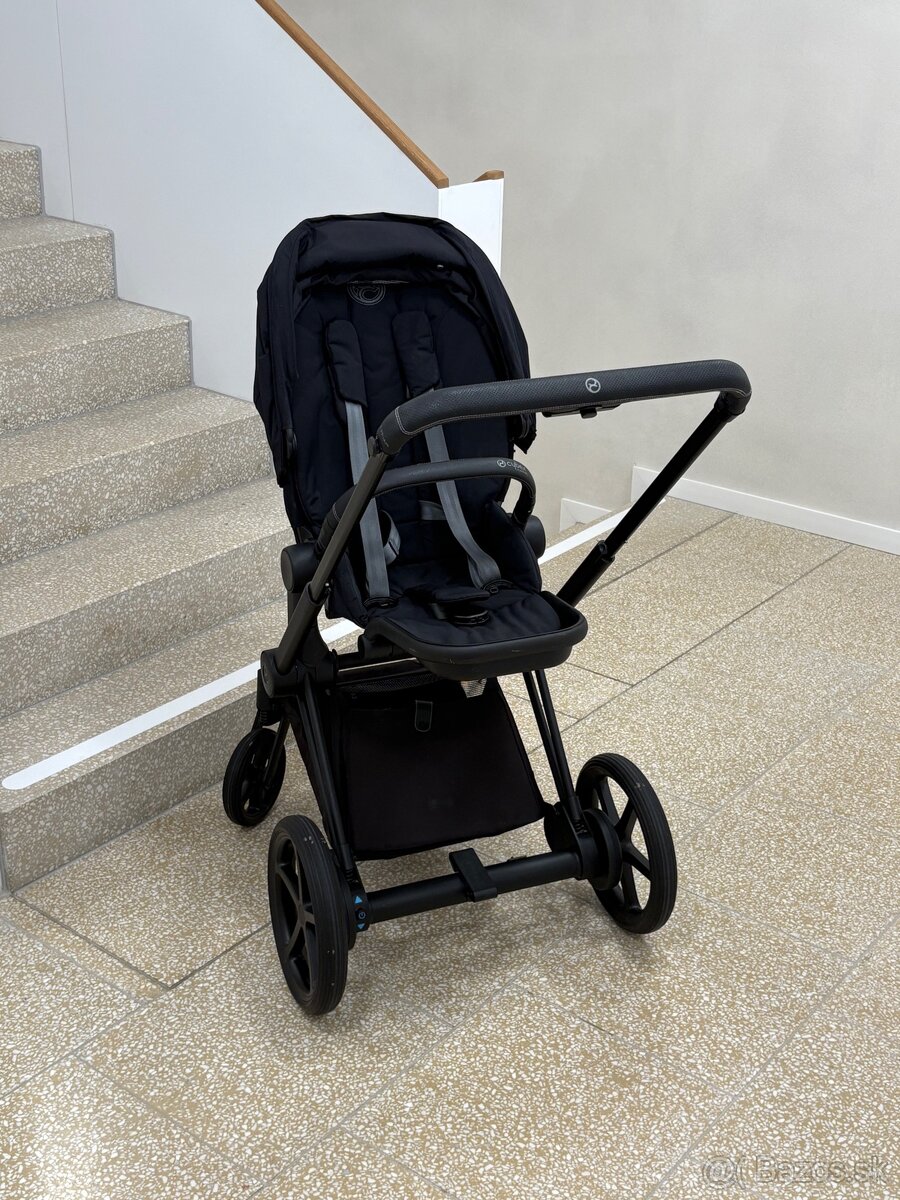 Elektrický kočík CYBEX e-Priam, 3-kombi, čierny - 5
