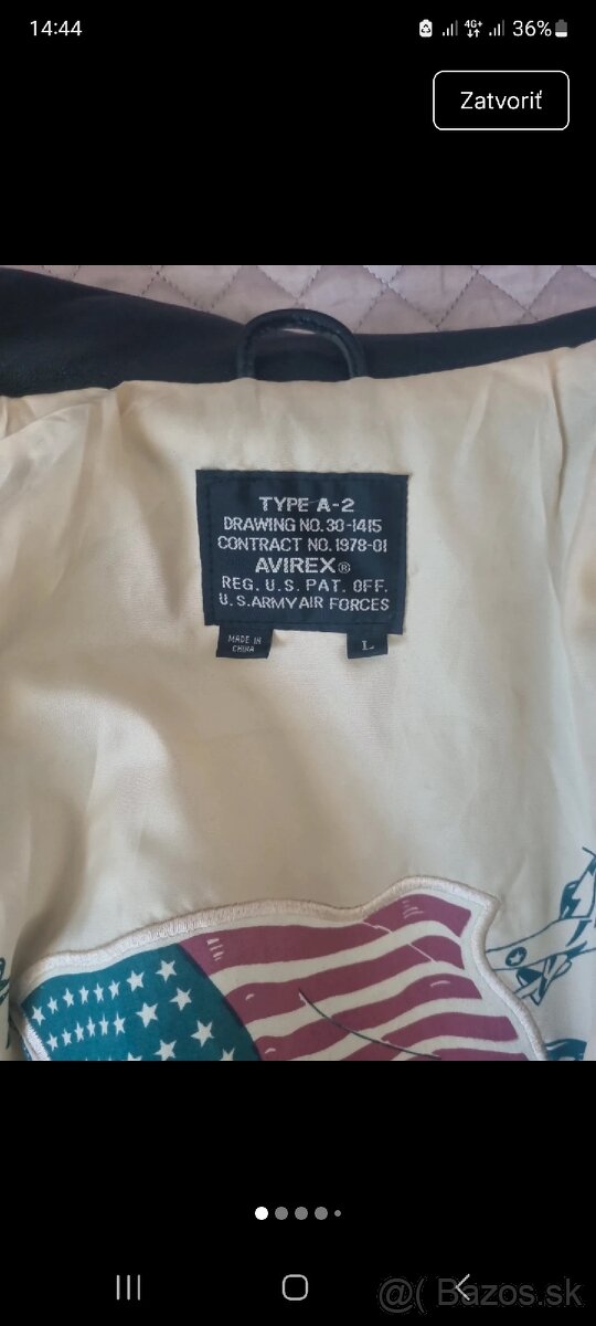 Kozena bunda Avirex - 5