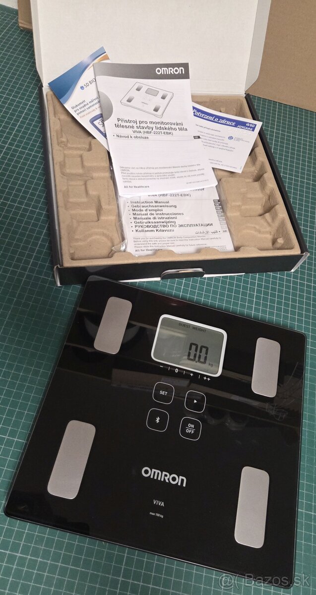 Omron VIVA BF-222T - diagnostická smart osobná váha - 5