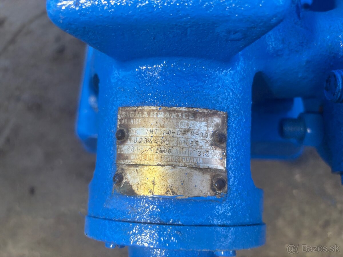 Priemyselné 8 turbínové čerpadlo s el. motorom 4 kW. - 5