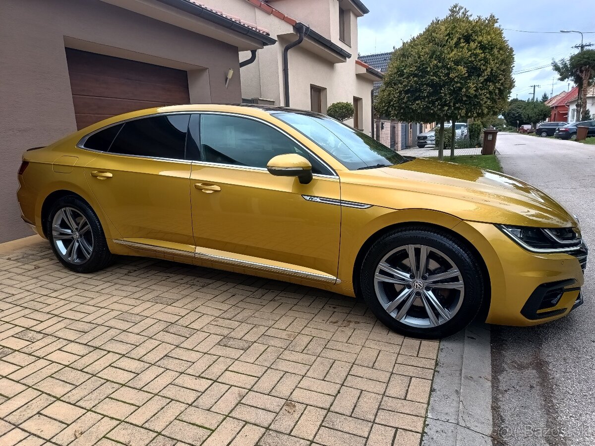 Volkswagen Arteon 1.5TSI R-Line DSG 73tis km NOVÉ ZIMNÉ PNEU - 5
