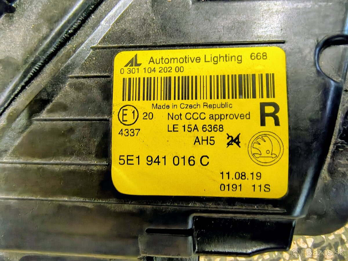 Světlo Škoda Octavia 3 - 5