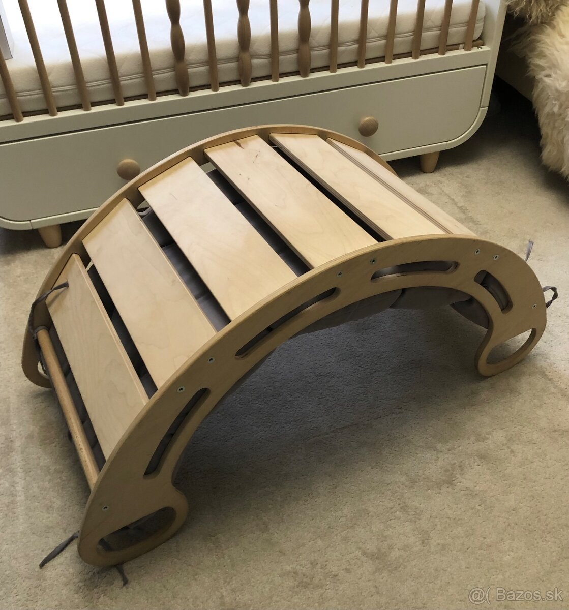 Preliezka a hojdačka 2v1 Montessori - 5