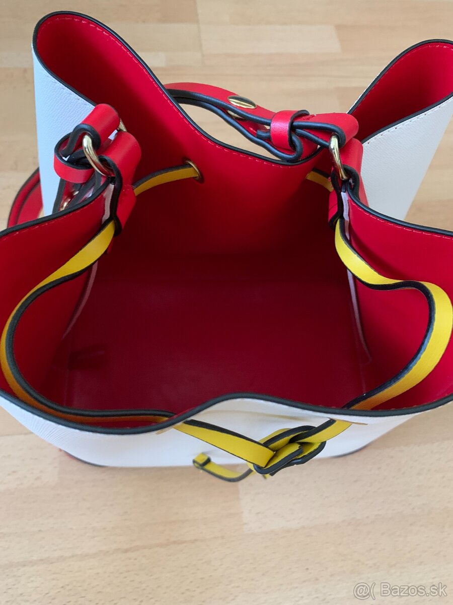 Bielo - červená kabelka - 5