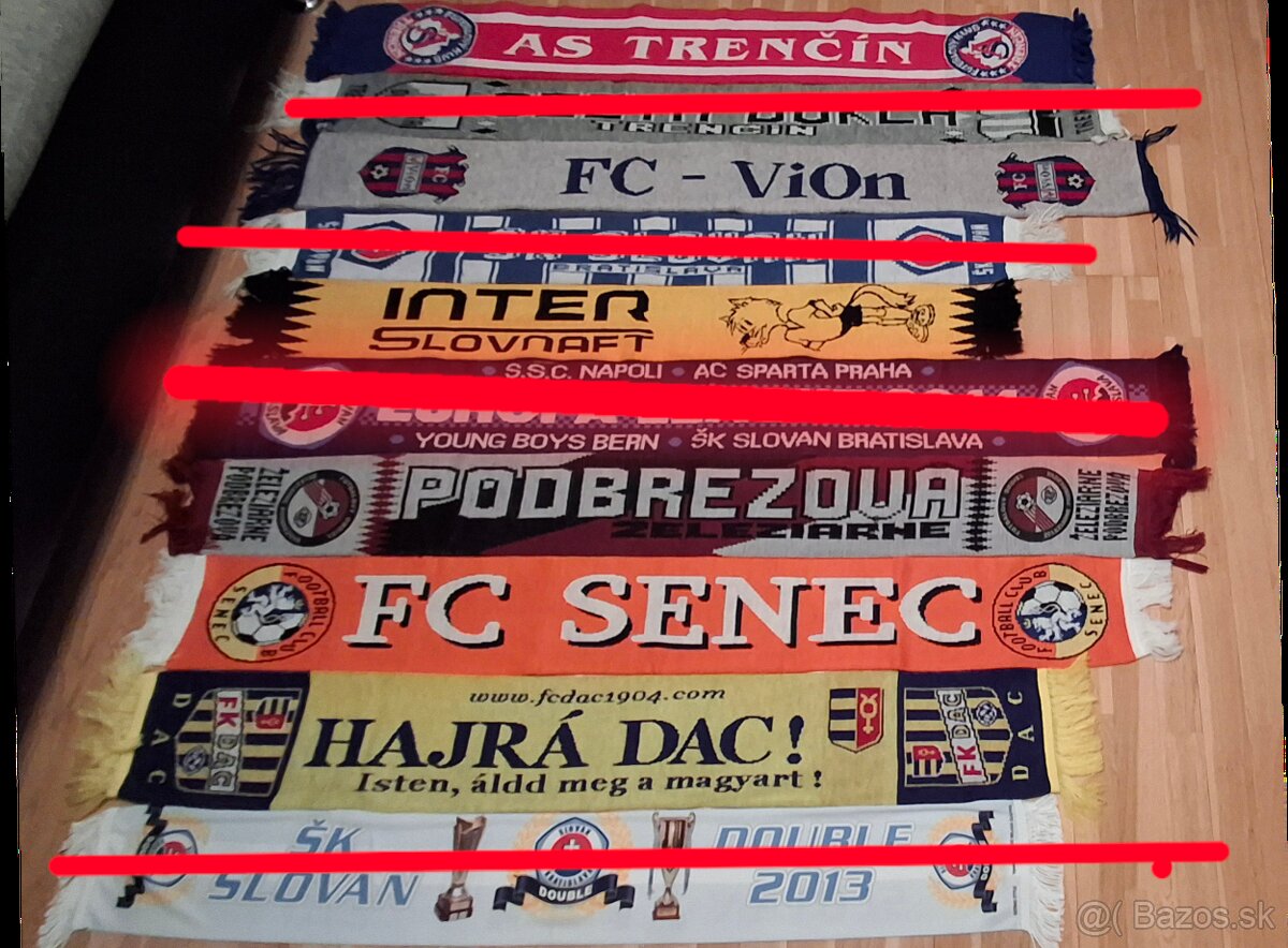 Futbalové šály - 5