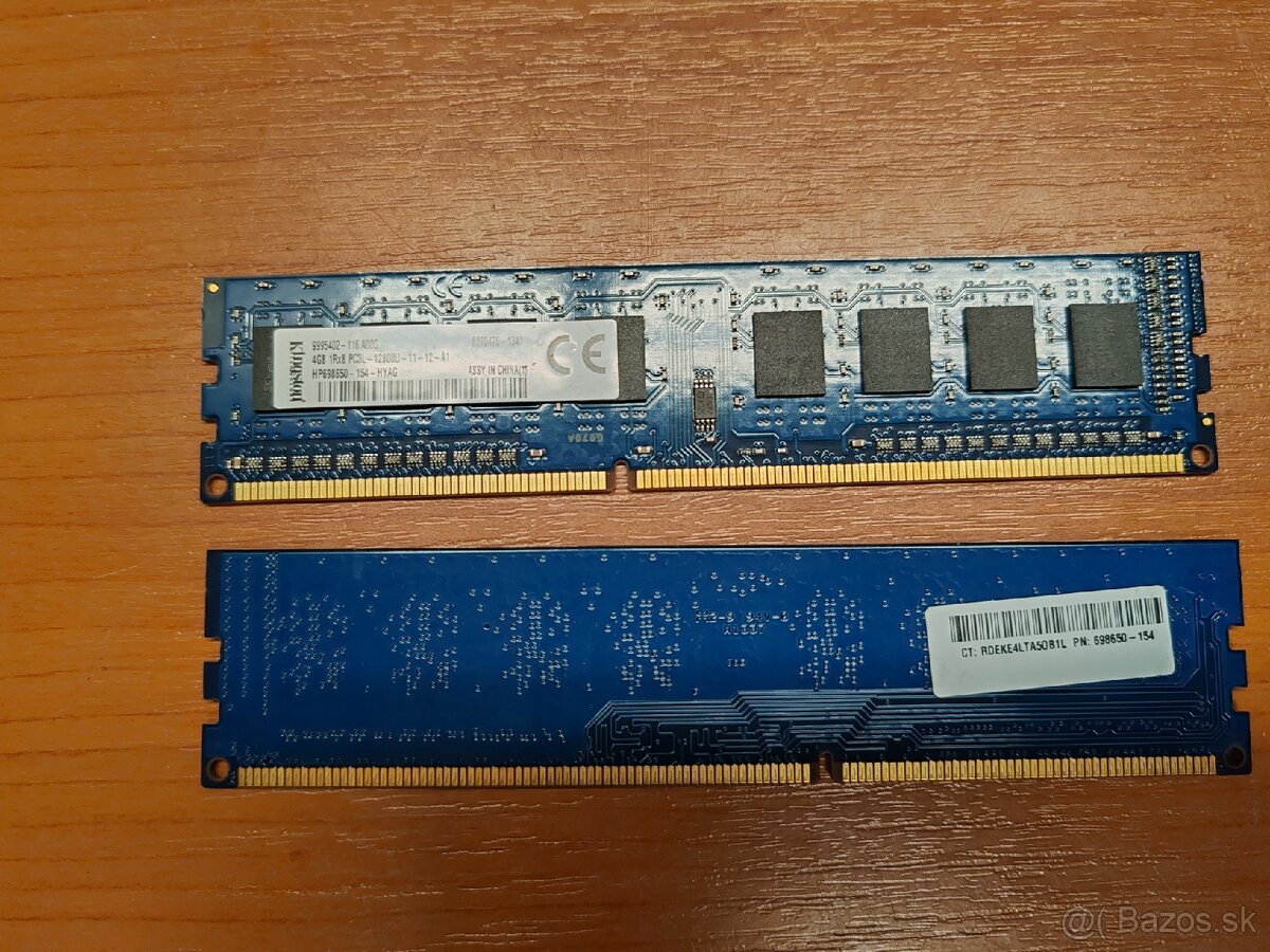 Predám rôzne DDR3 RAM - 5