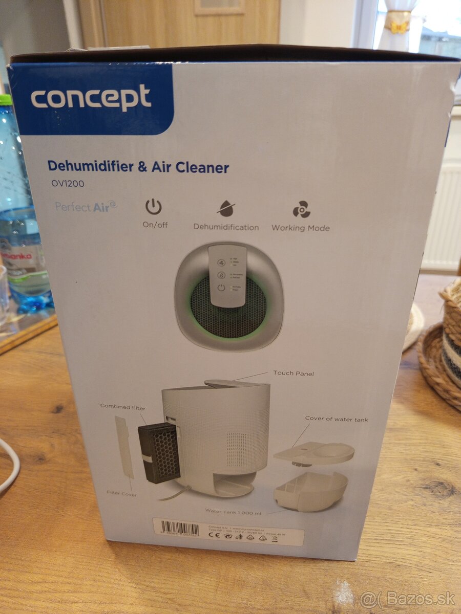 Odvlhčovač a čistička vzduchu - 5