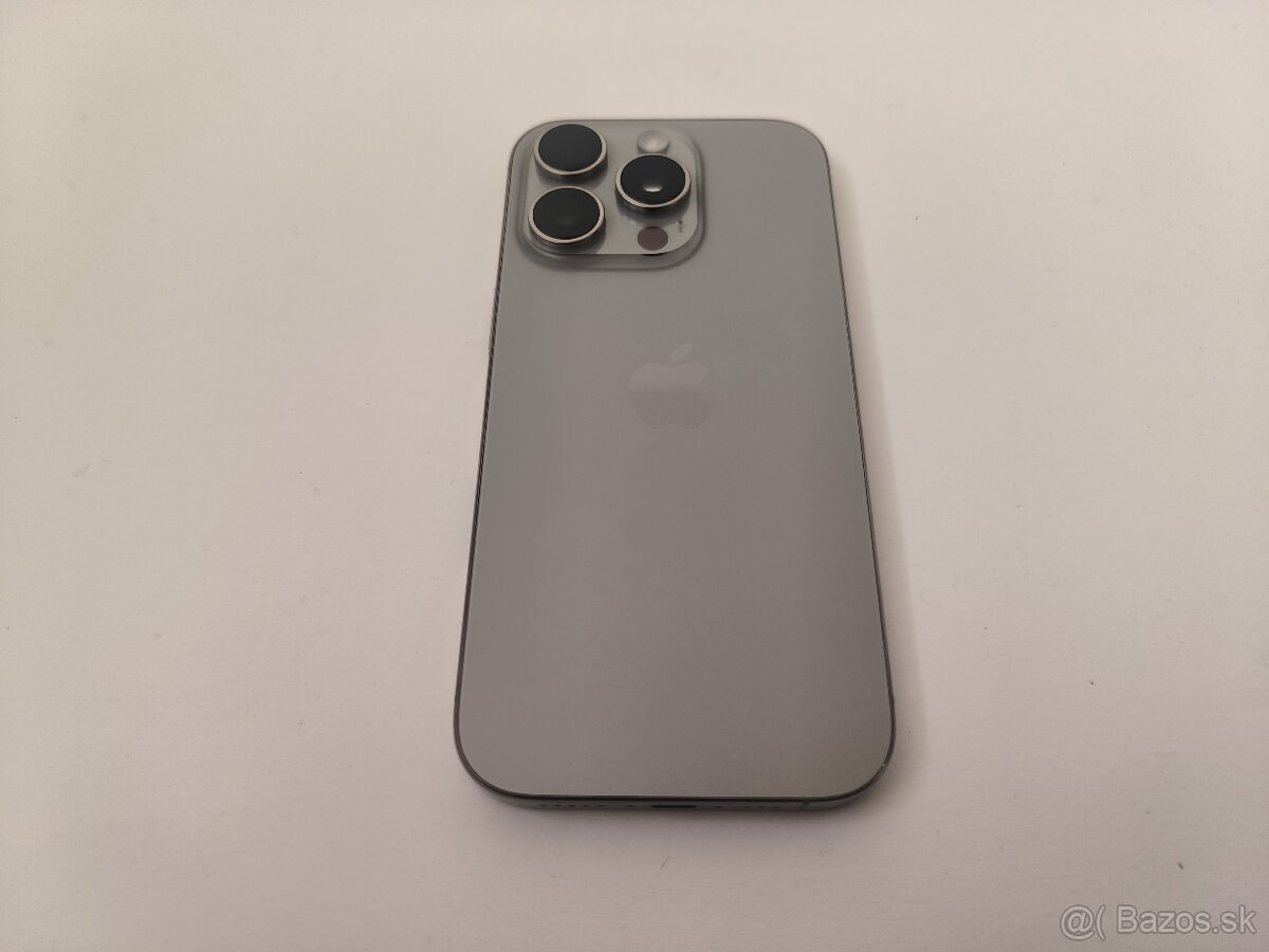 apple iphone 16 PRO MAX 256gb Natural Titanium / Batéria 91% - 5