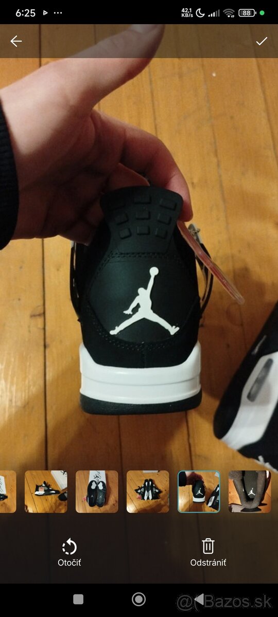 🔥 Nike Air Jordan 4 Retro Thunder Black & White 🔥 - 5