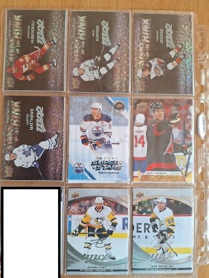 Hokejové kartičky inserty - 5