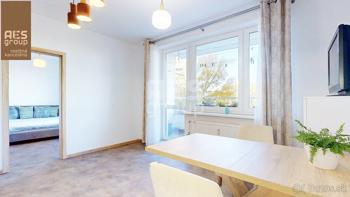 PRENÁJOM, 2 izbový byt s loggiou, ul. Rovniankova, BA-Petrža - 5