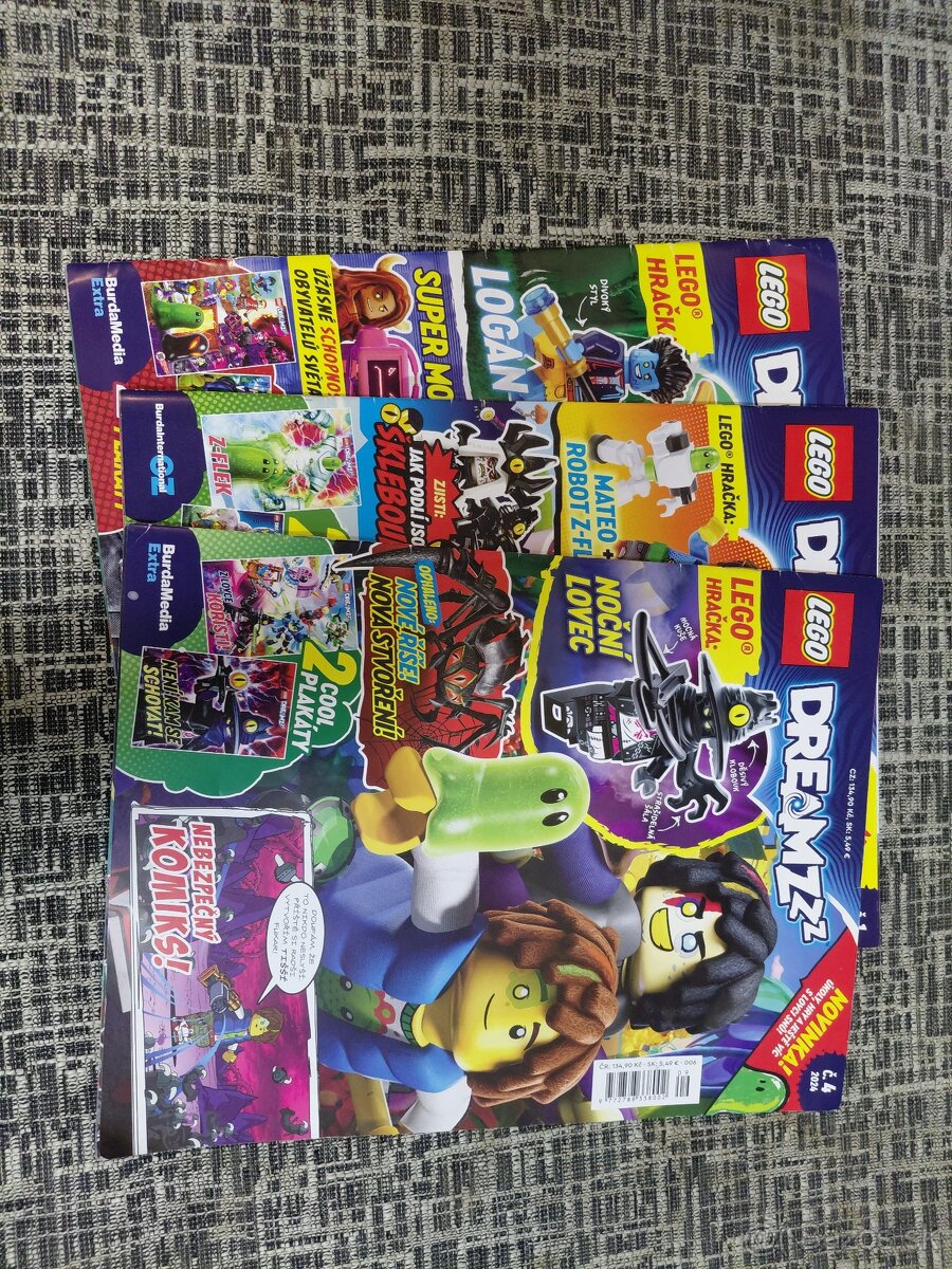Časopisi lego a krabičky - 5