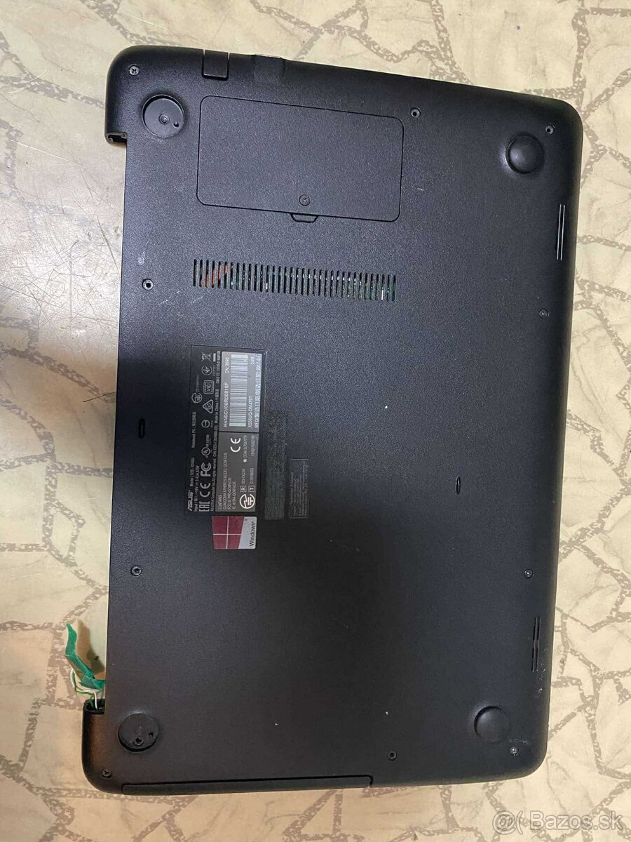 Predám funkční notebook asus x556uq dm479t i5 7 gen 8 gb ram - 5