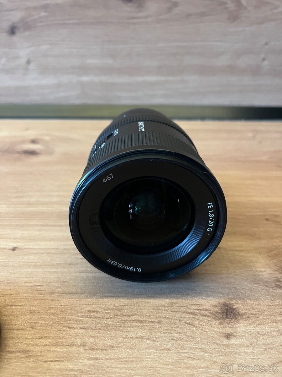 Predám objektív Sony 20 mm f1,8 G FE - 5