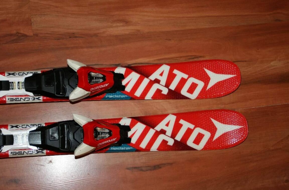detské lyže Atomic 80 cm XT , hadia koža - 5