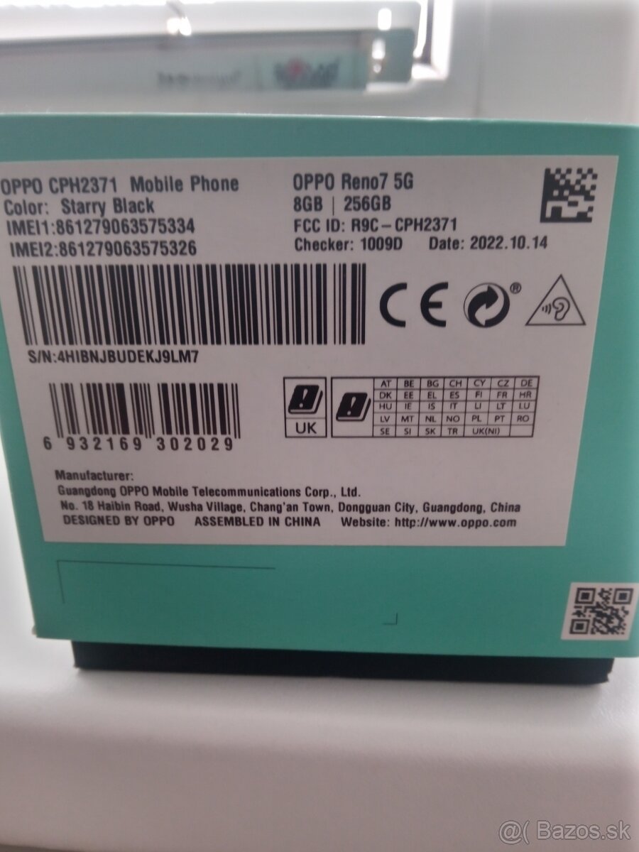 Oppo reno 7 5g - 5