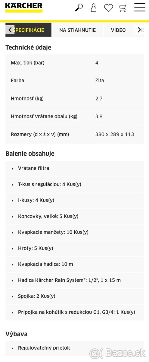 Kärcher Rain Box - súprava typ 2.645-238.0 nepoužité - 5