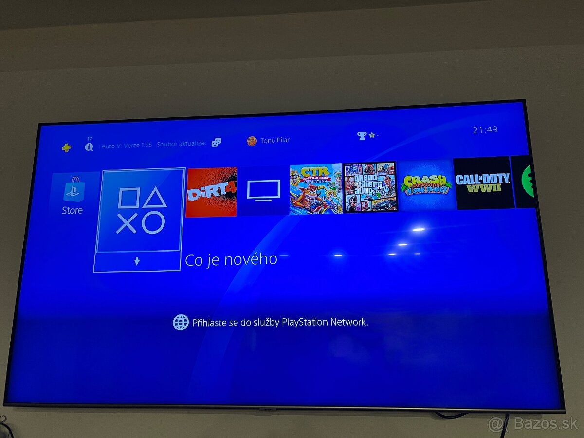 PS4 Slim White 500GB + 2xovládač + 2xhra - 5