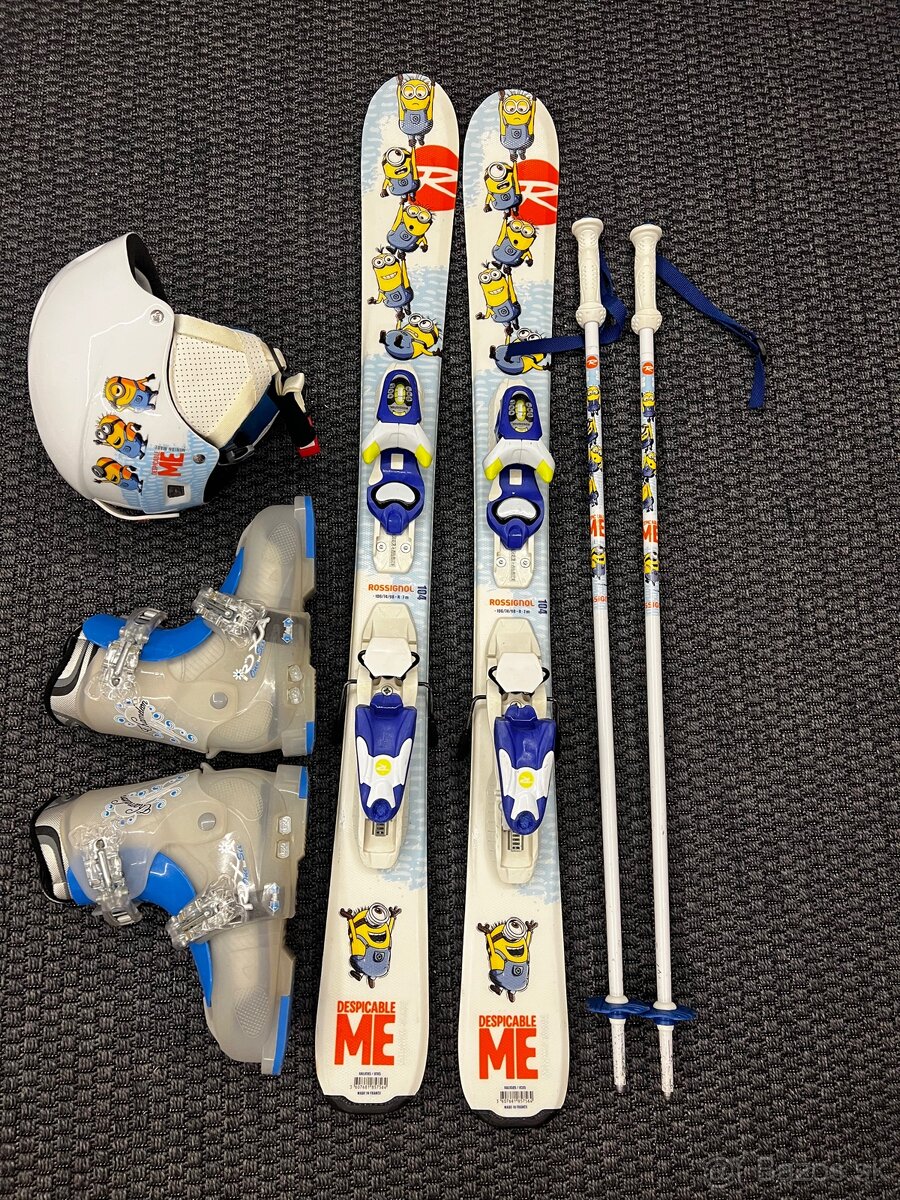 Detské/juniorské lyže Rossignol Minions 104/ 100cm - 5
