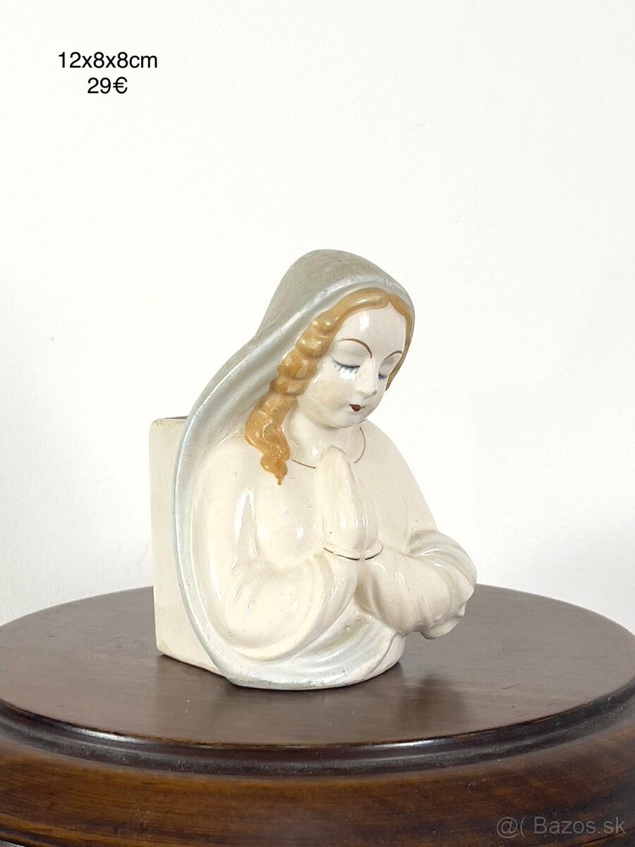 Porcelánová soška a keramická - 5