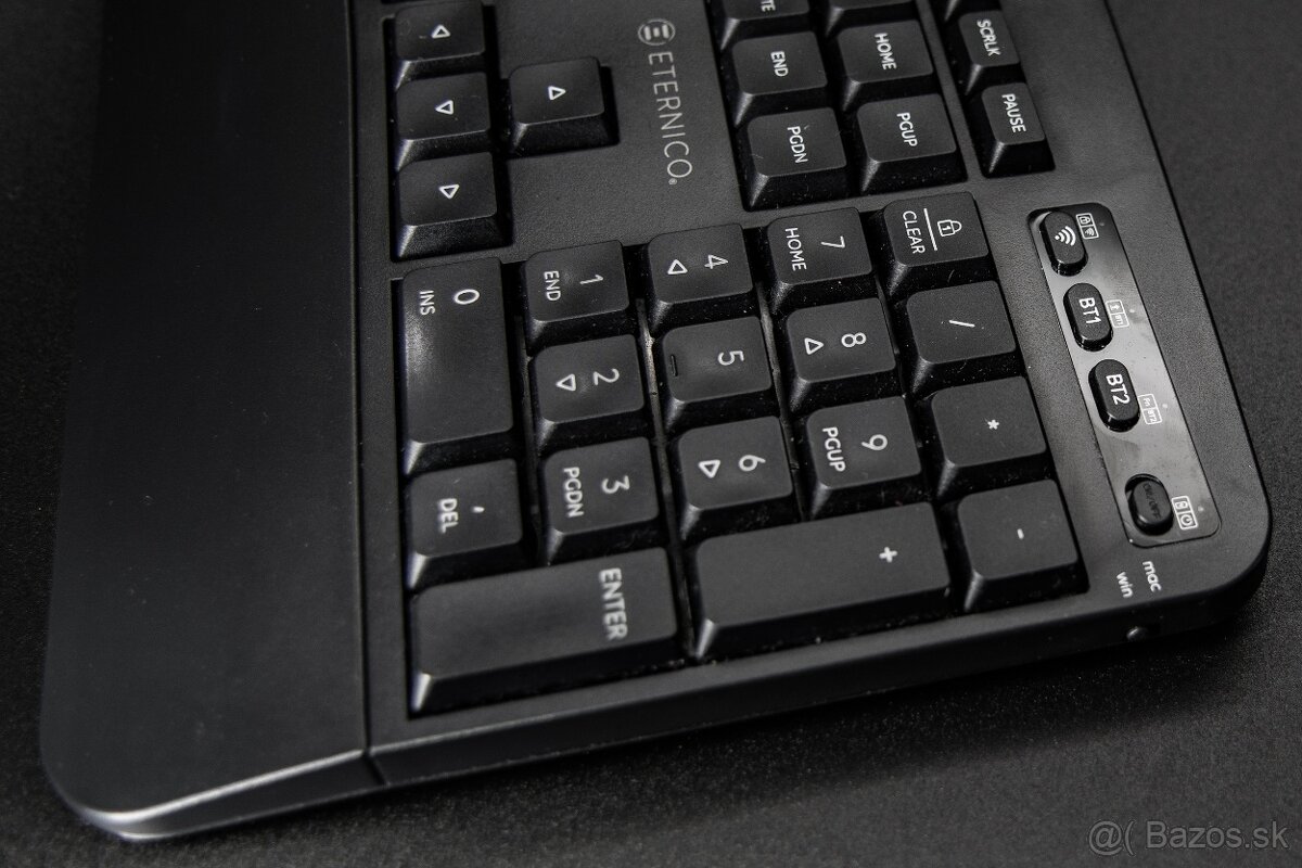 Set bezdrôtová klávesnica a myš ETERNICO (bluetooth aj USB) - 5