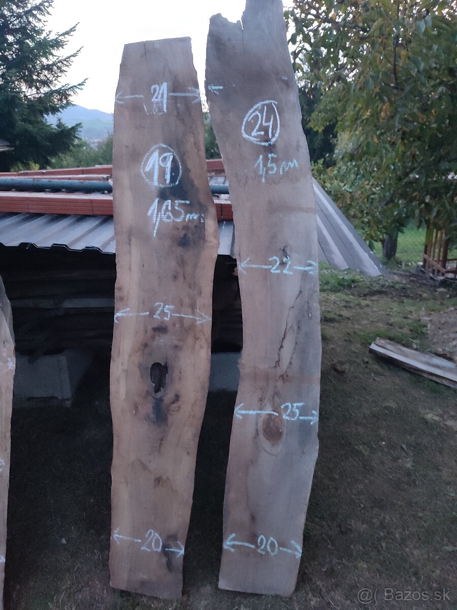 Orechove dosky, fosne, rezivo - 5