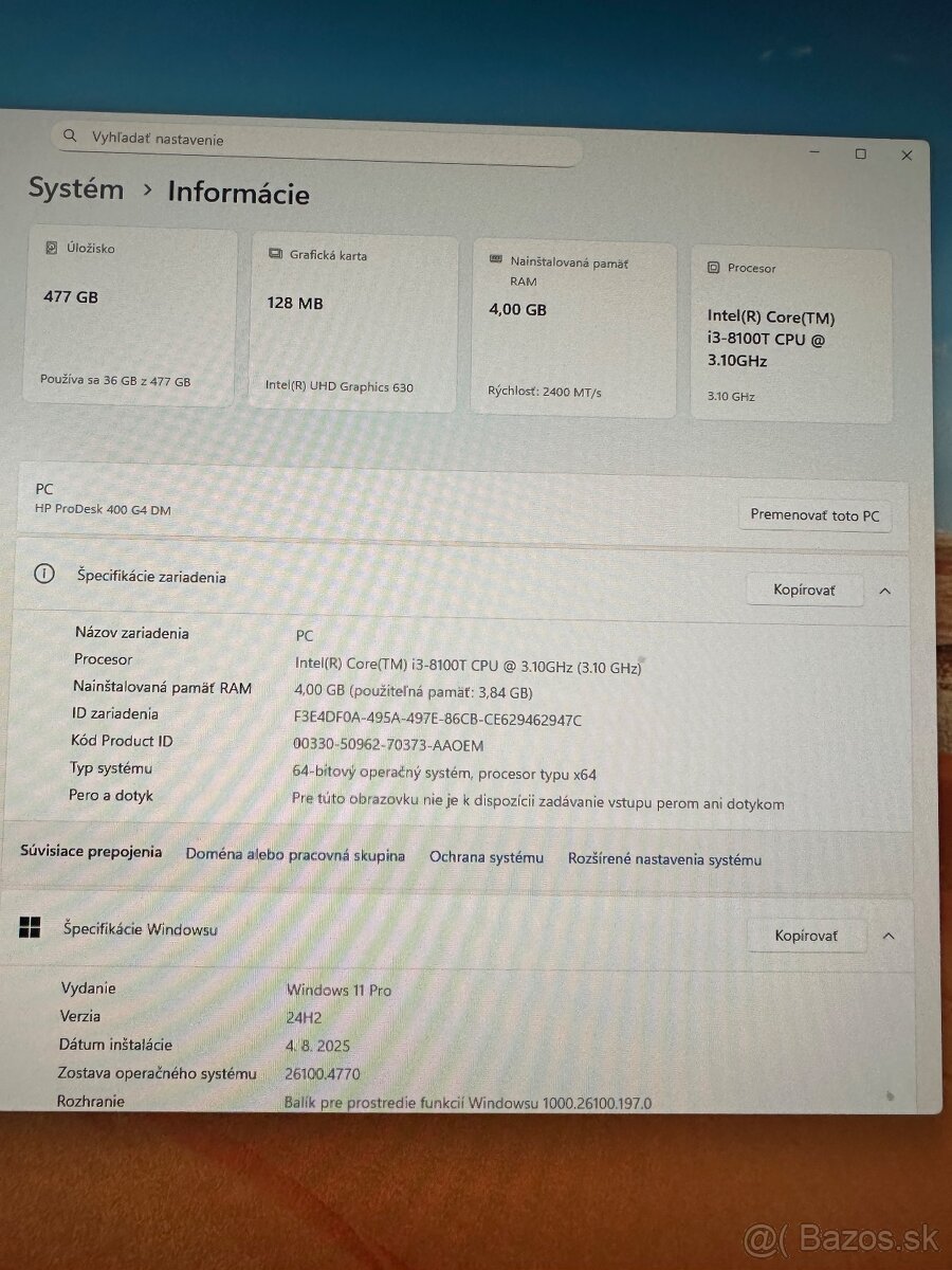 HP ProDesk 400 G4 mini PC - 5