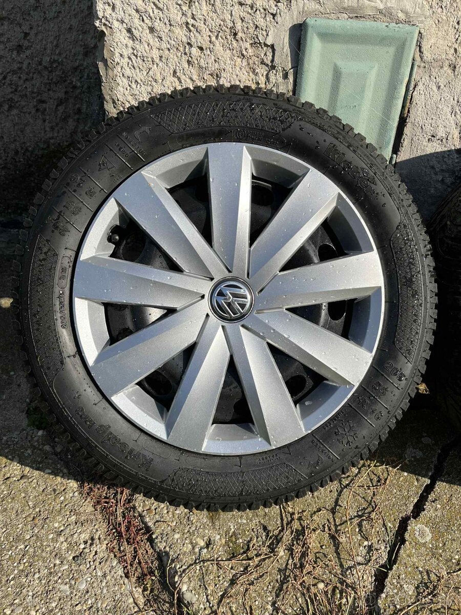 Plechové disky aj zo zimnými pneumatikami 5x112 R16 - 5