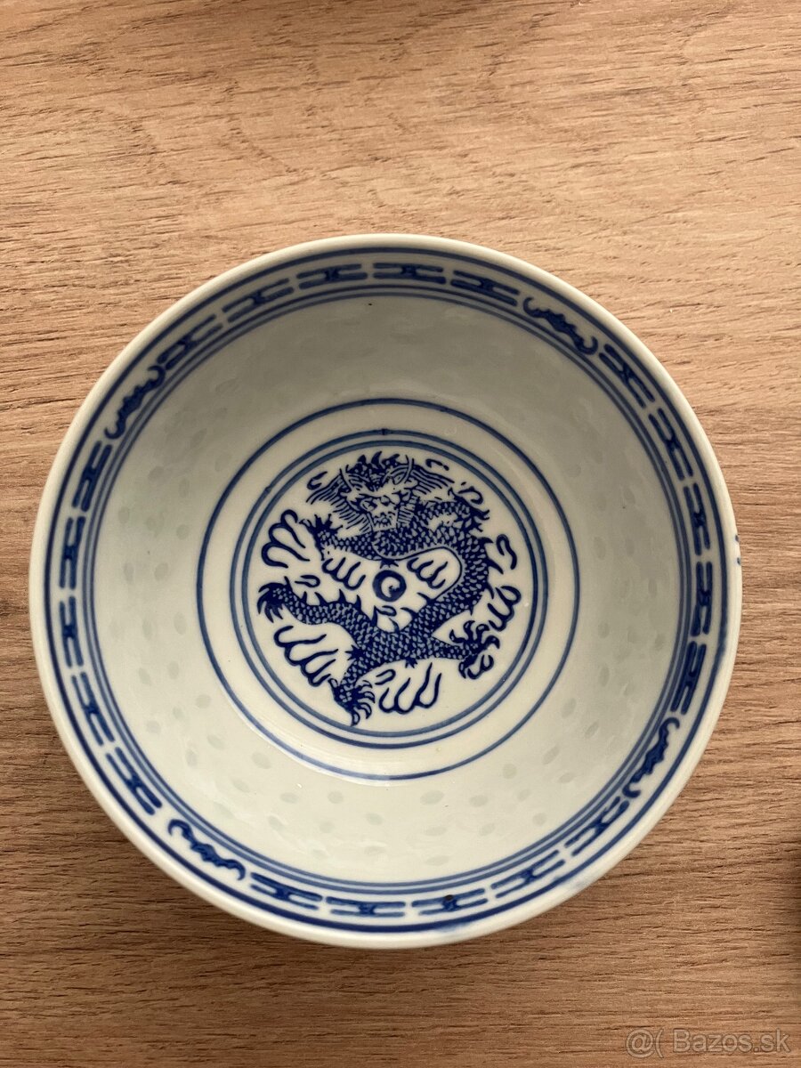 Misky s lyzickami z porcelánu - 5