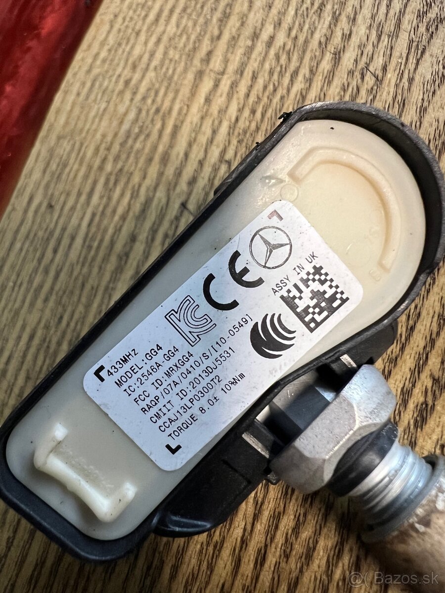 Snimač tlaku v pneumatikach mercedes - 5