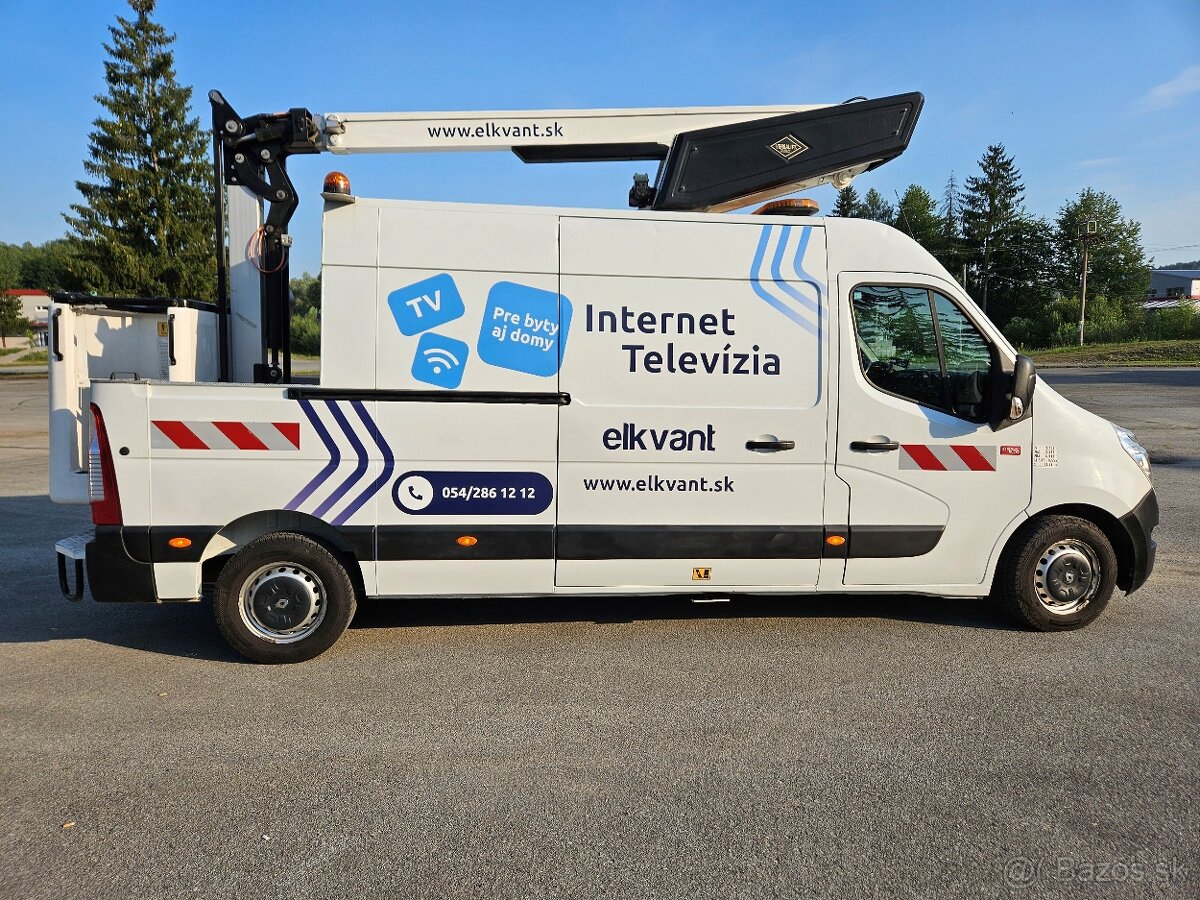 Plošina Renault Master - kôš pre 2 osoby 200kg - 5