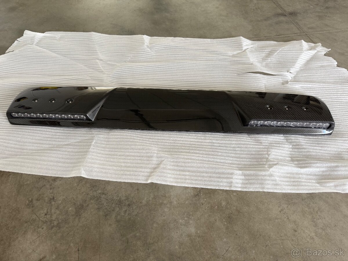 Mercedes G Brabus doplnky kapota led rampa krídlo spoiler - 5