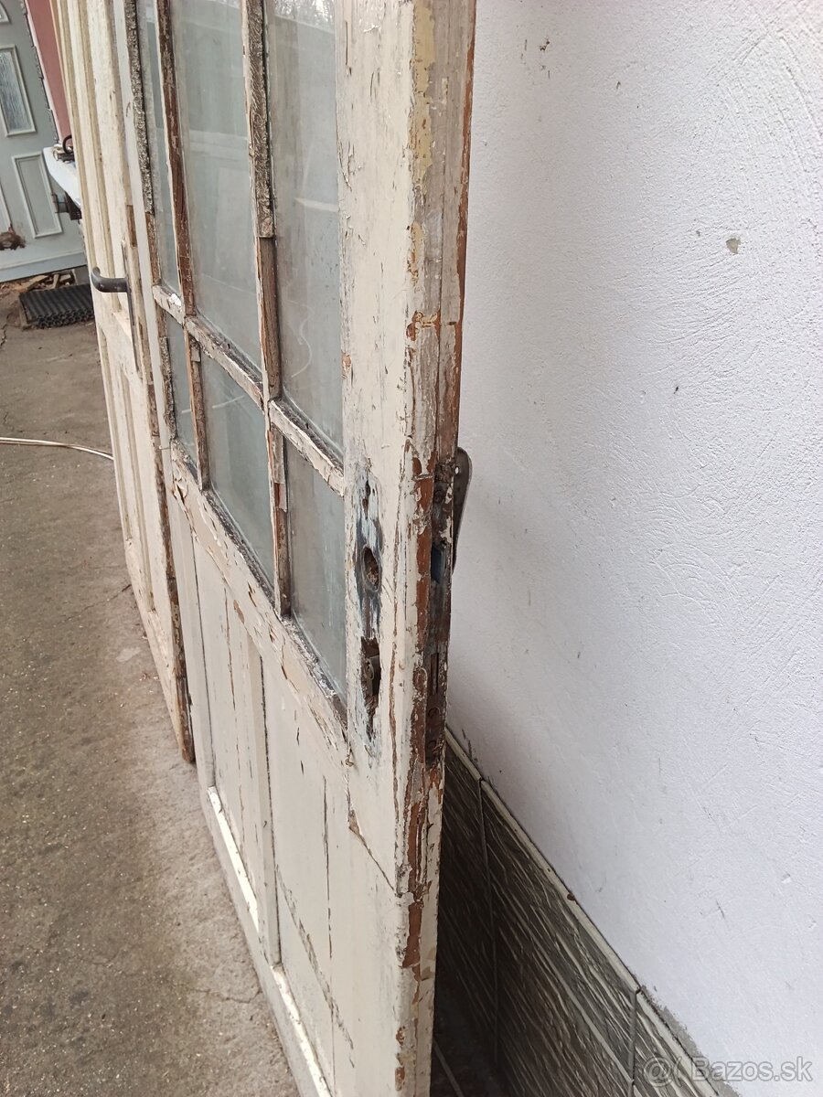 STARé DVERE SO SKLOM - 5