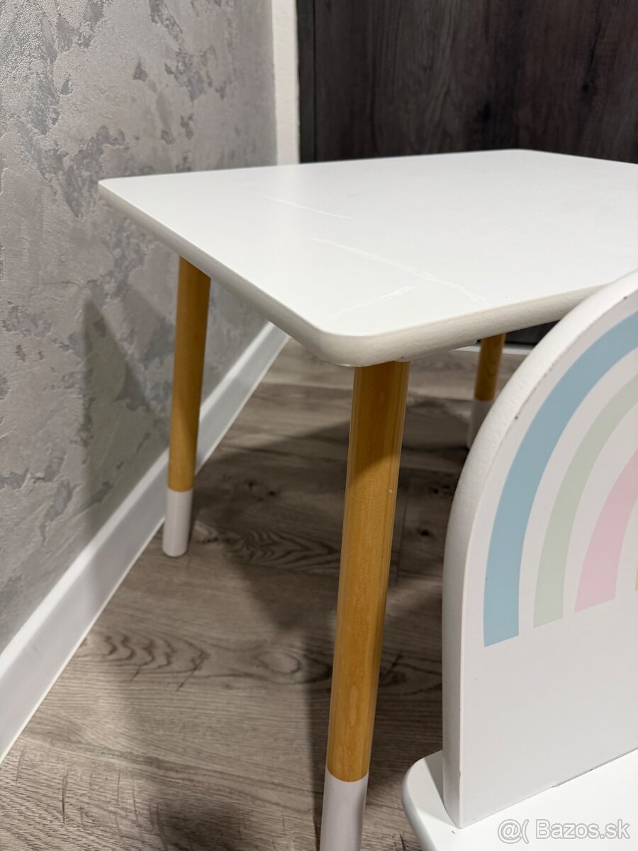 Stol + 2ks stolicky - 5