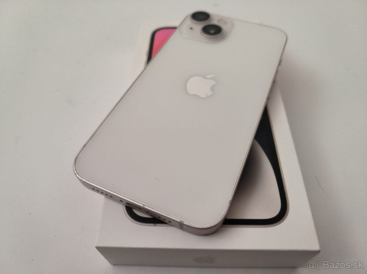 apple iphone 14 128gb Starlight / Batéria 100% - 5