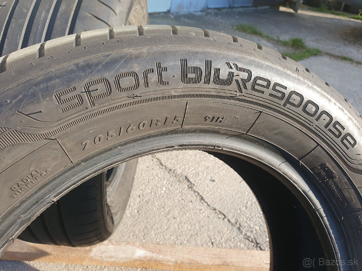 205/60R15 dunlop sport blueresponse - 5