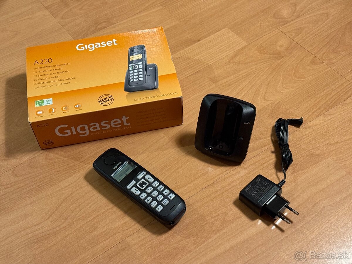 Bezdrôtový telefón Gigaset A220 - 5
