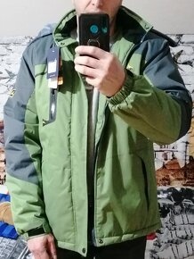 Nová pánska zimná bunda M - 5