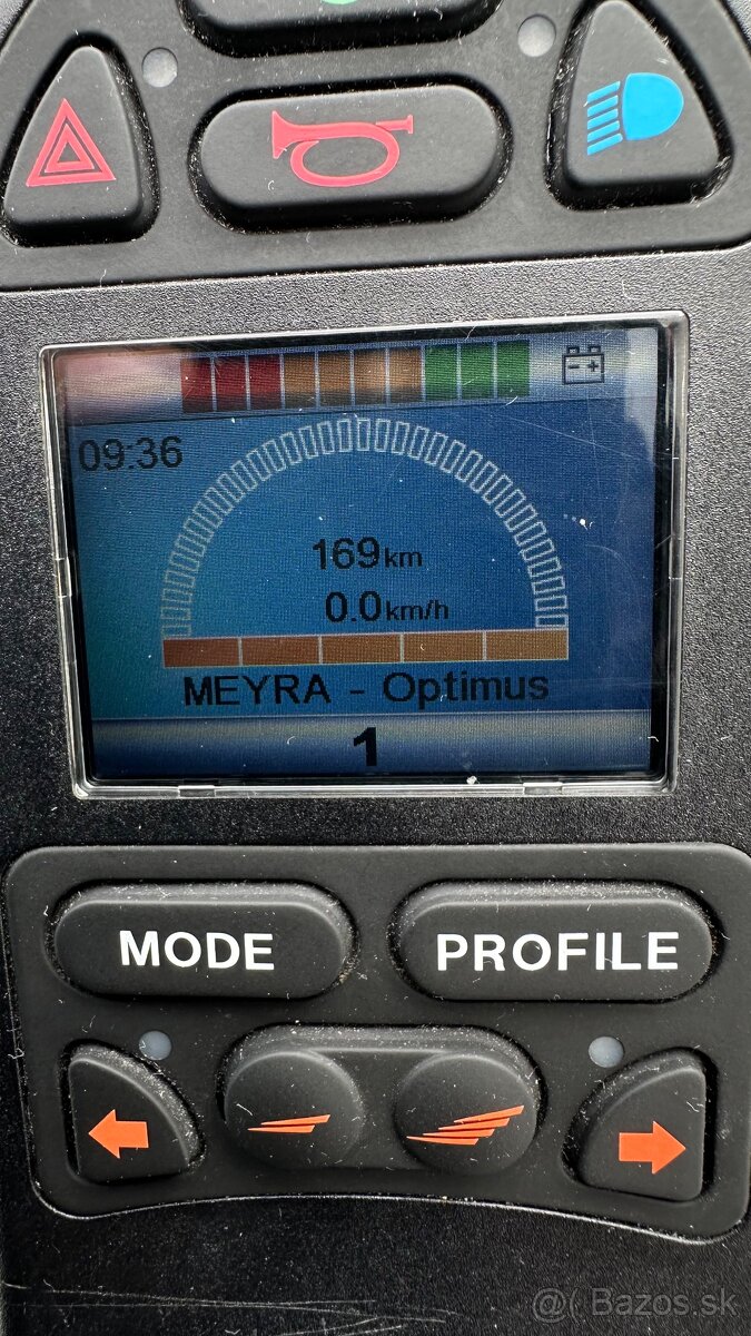 Predám elektrický invalidný vozík Optimus Meyra 2 nemeckej V - 5