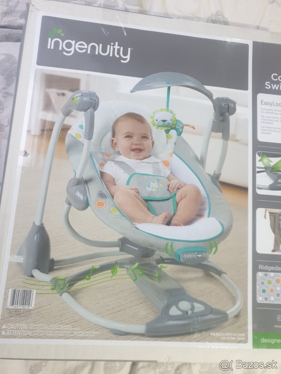 Hojdacie kreslo 2v1 pre bábätko - 5