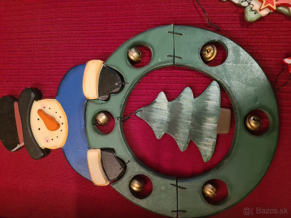 Drevené vianočné ozdoby - 5