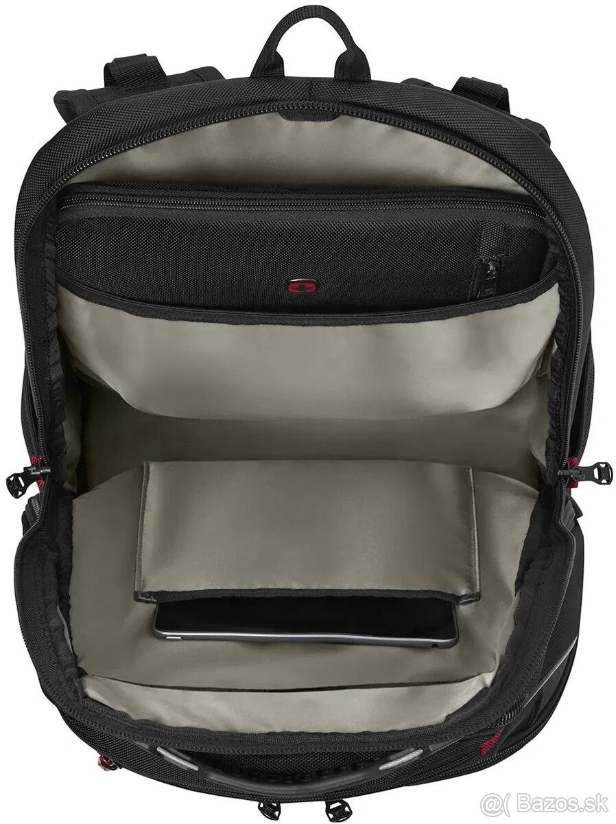 Batoh na notebook WENGER Carbon Pro 15.6", čierny - NOVÝ - 5