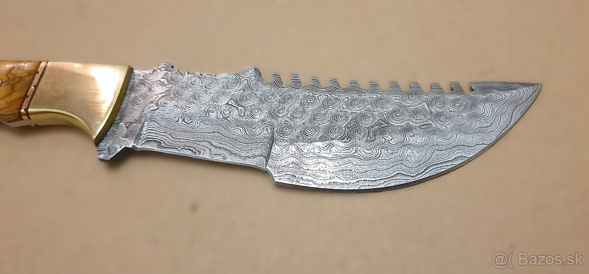 VEĽKÝ Damaškový lovecký nôž - 5